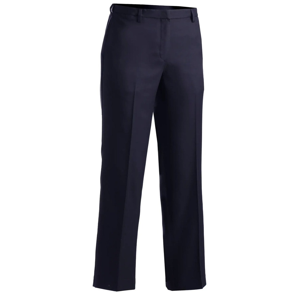Edwards Women's Microfiber Flat Front Easy Fit Pants #8532 - Navy Blue - 16UL